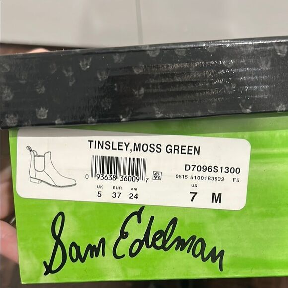 Sam Edelman Moss Green “Tinsley” Rain Boots, Size 7 - Picture 10 of 10
